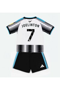 Newcastle United Joelinton #7 Babyklær Hjemme Fotballdrakt til barn 2026-27 Korte ermer (+ Korte bukser)